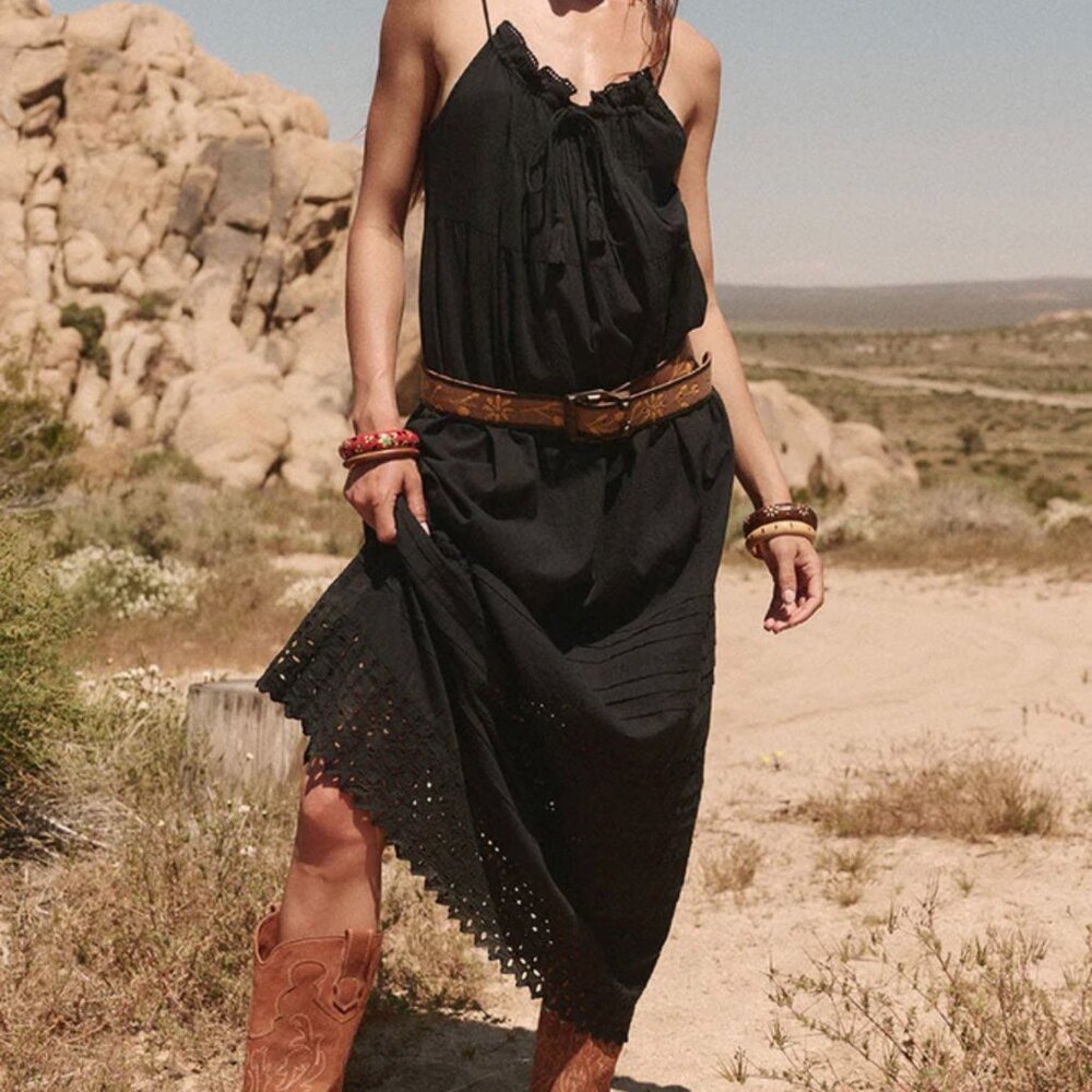 Spell Designs NWT Love In The Afternoon Lace Maxi Dress Size Small
